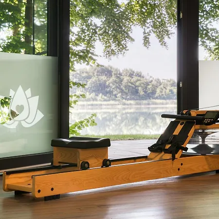 Апартаменты Insel Der Asanas - Elegante Mit Balkon, Kamin & Wellness Am Krakower *